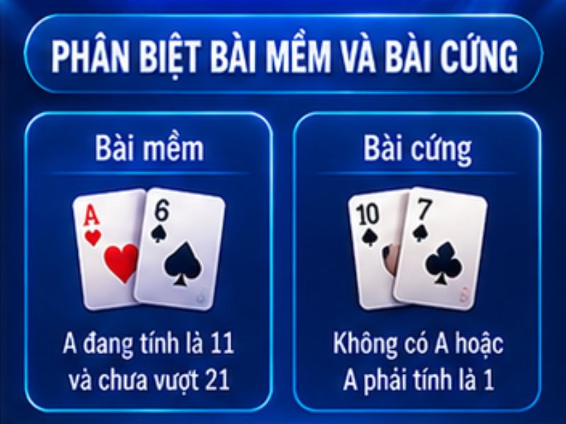 Blackjack tự nhiên khác gì tổng 21 thông thường