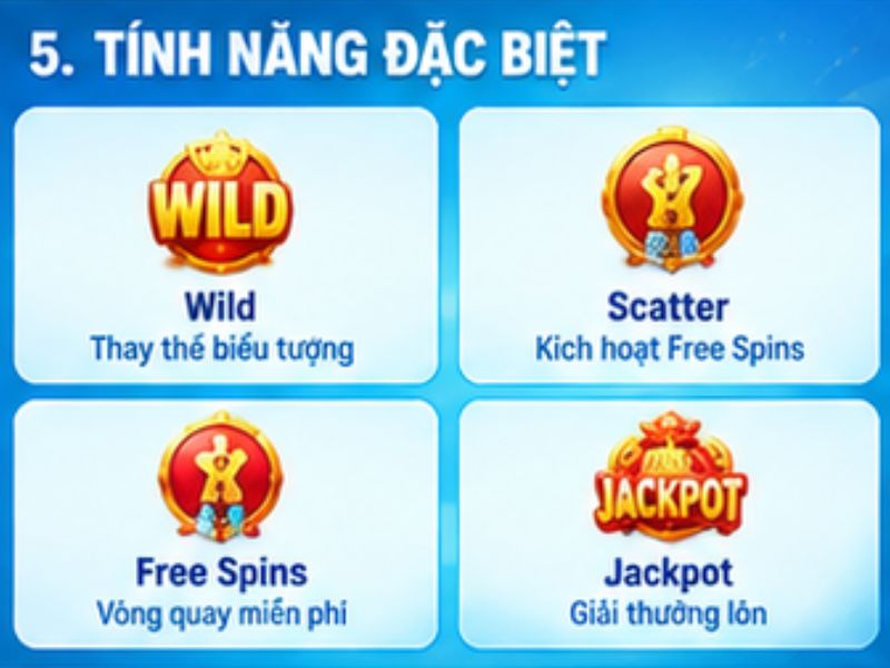 Các tính năng đặc biệt