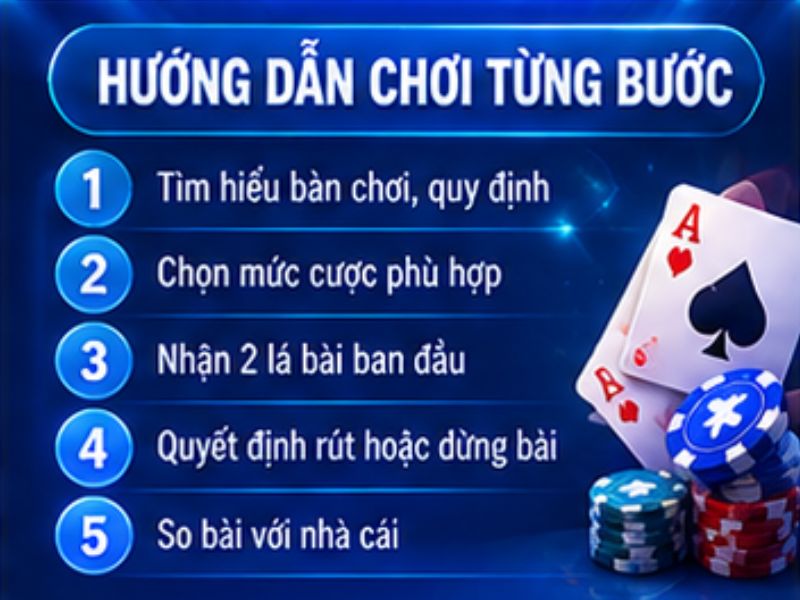 Hướng dẫn cách chơi Blackjack 78WIN từng bước